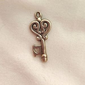 James Avery Key to my heart charm